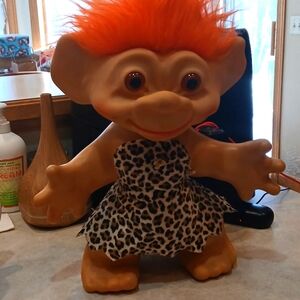 VINTAGE LARGE TROLL DOLL